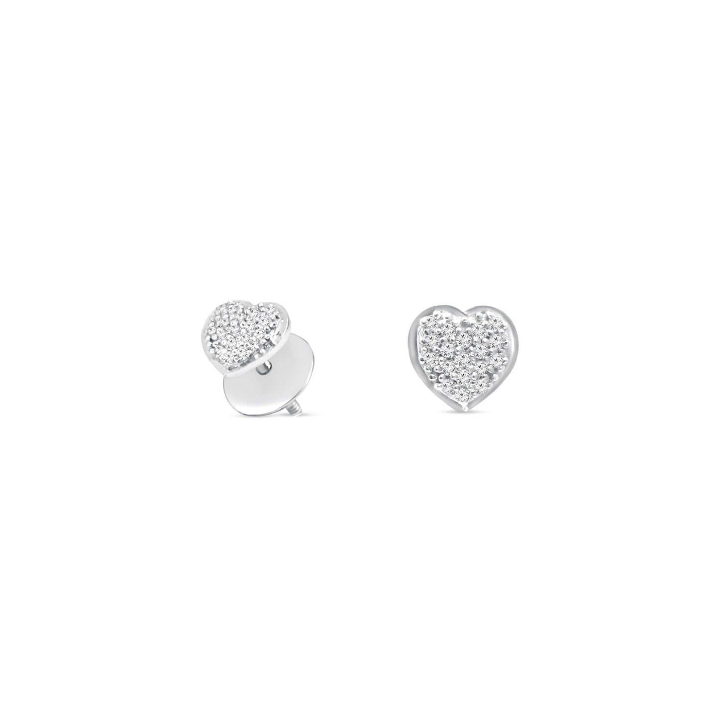 Amore Heart Earring Studs - Rolf & Olivia