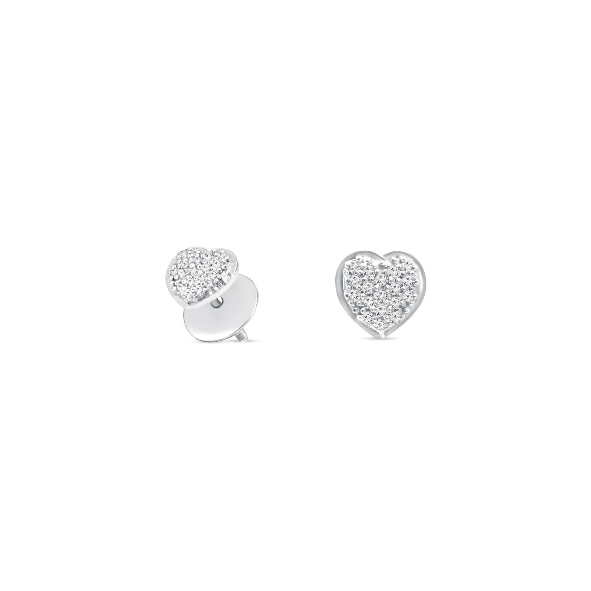 Amore Heart Earring Studs