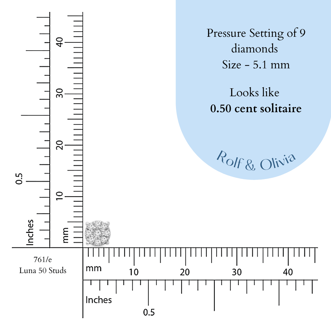 Luna 50 Earring Studs - Rolf & Olivia