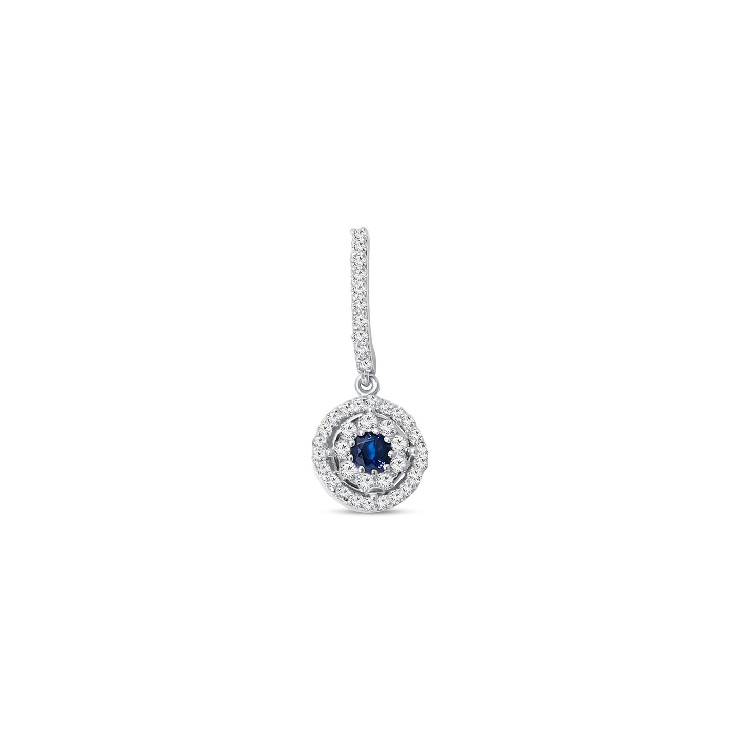 Okia Blue Evil Eye Drop Earrings - Rolf & Olivia