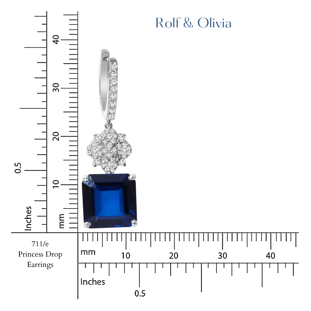 Princess Drop Earrings