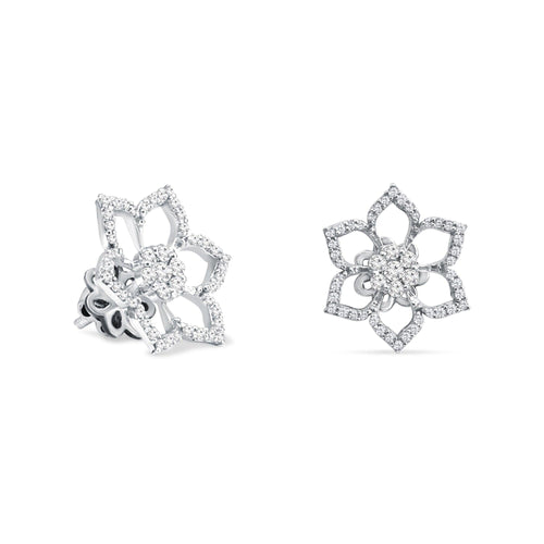 Rosa Diamond Stud Earrings