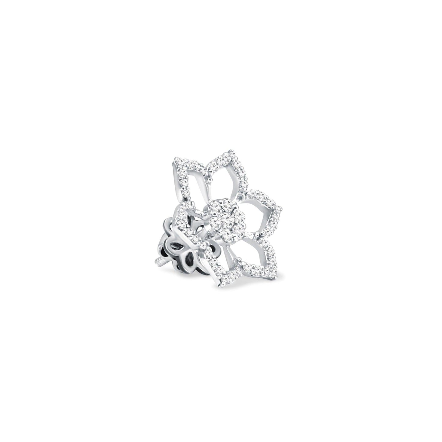 Rosa Diamond Stud Earrings - Rolf & Olivia