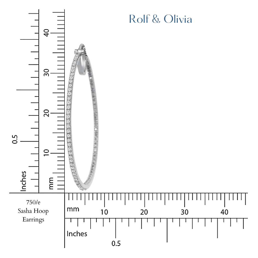 Sasha Hoop Earrings - Rolf & Olivia