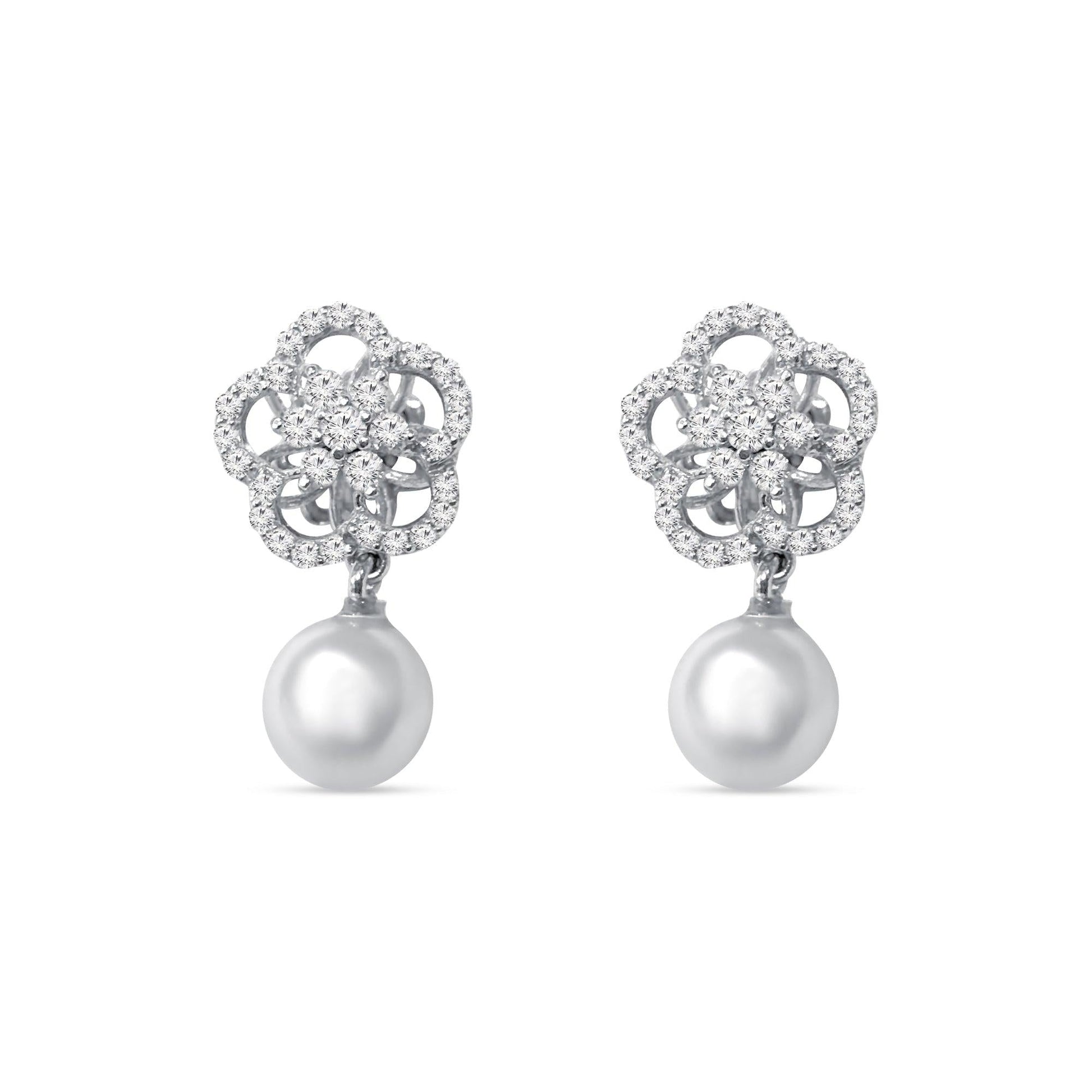 Zahra Pearl Drop Earrings